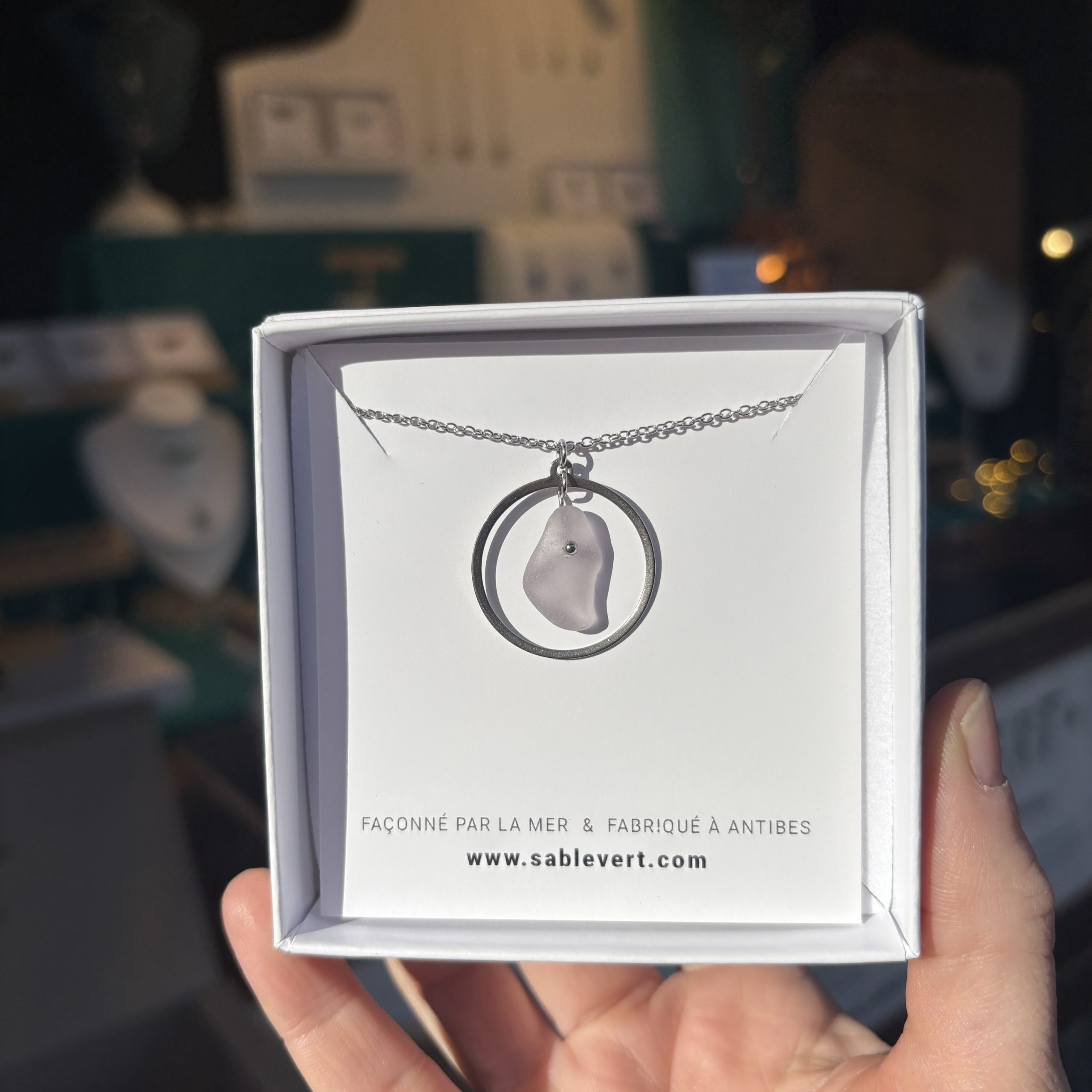 Collier ATOLL Rose – Image 2