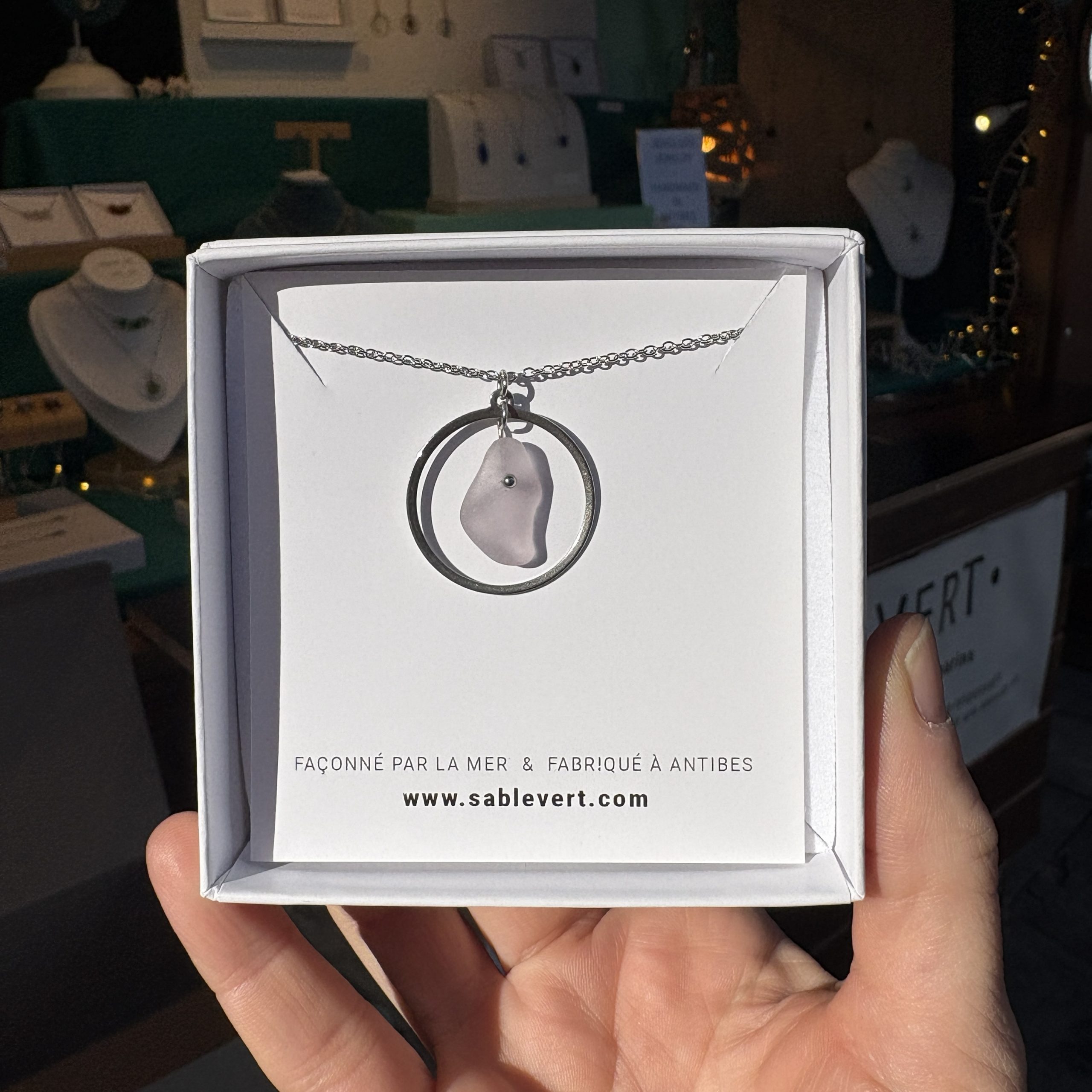 Collier ATOLL Rose – Image 3