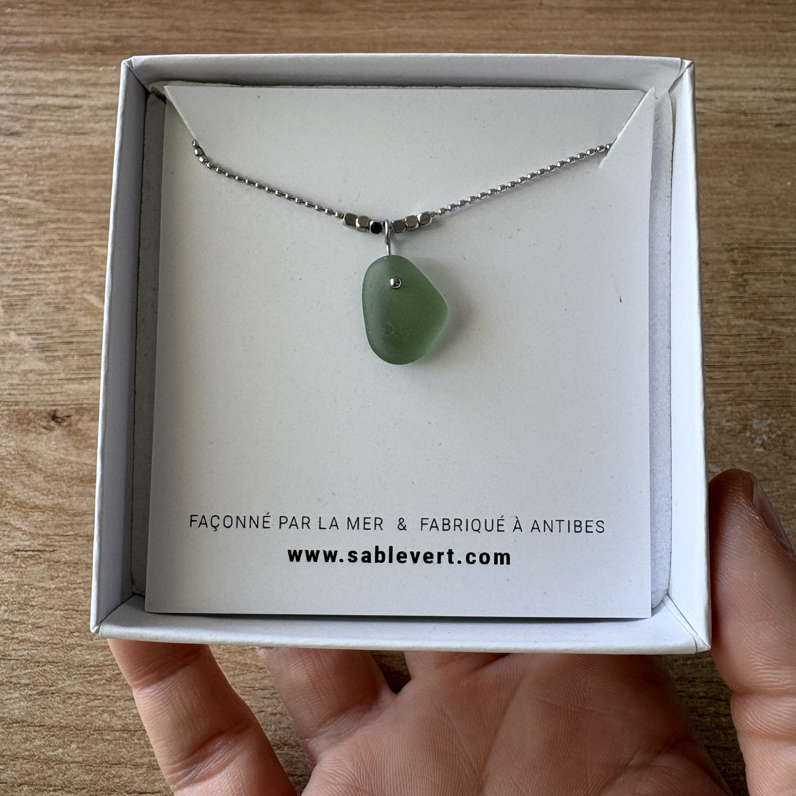 Collier DUNE Vert – Image 2