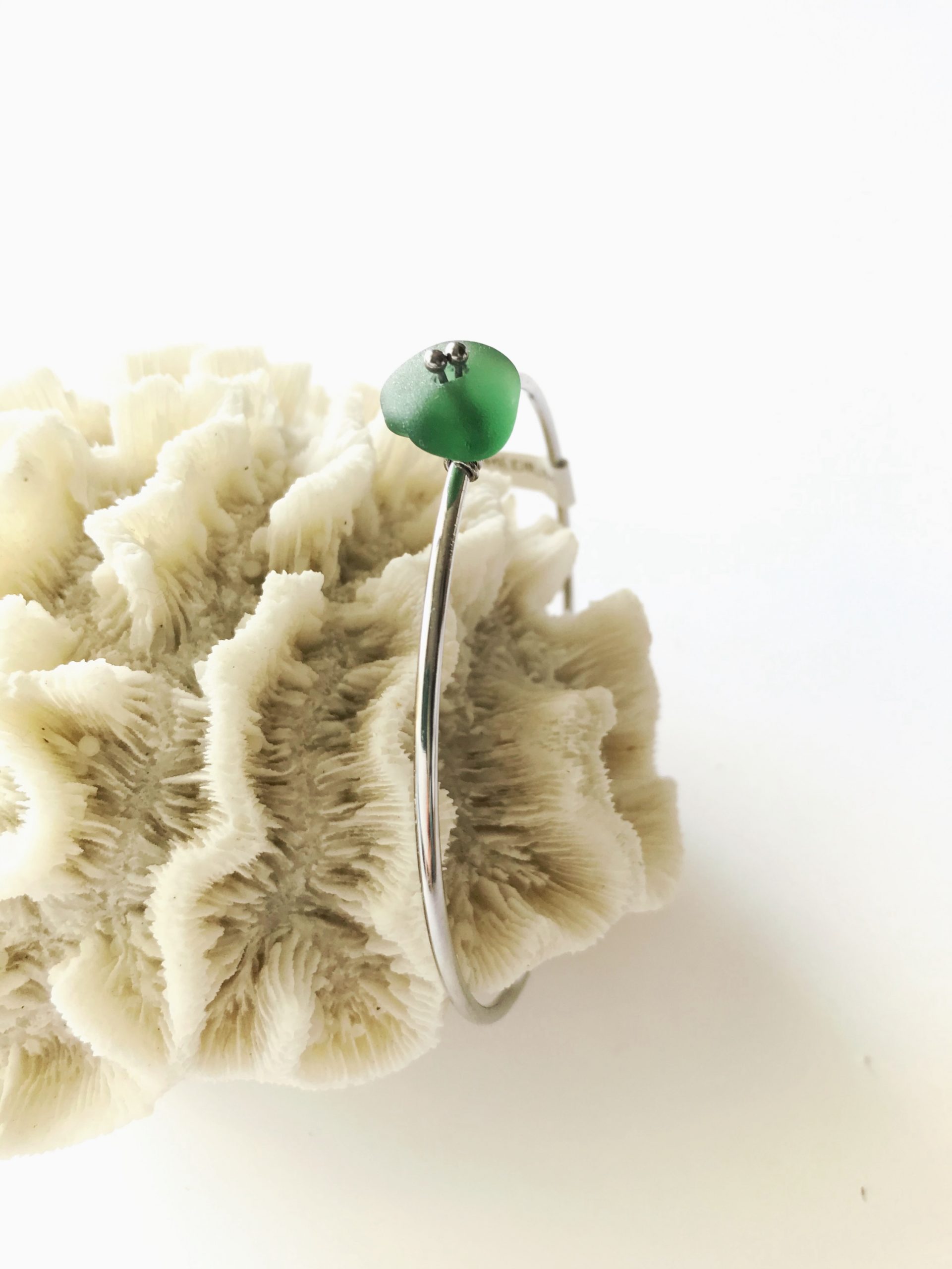 Bracelet JONC Vert Taille M – Image 2