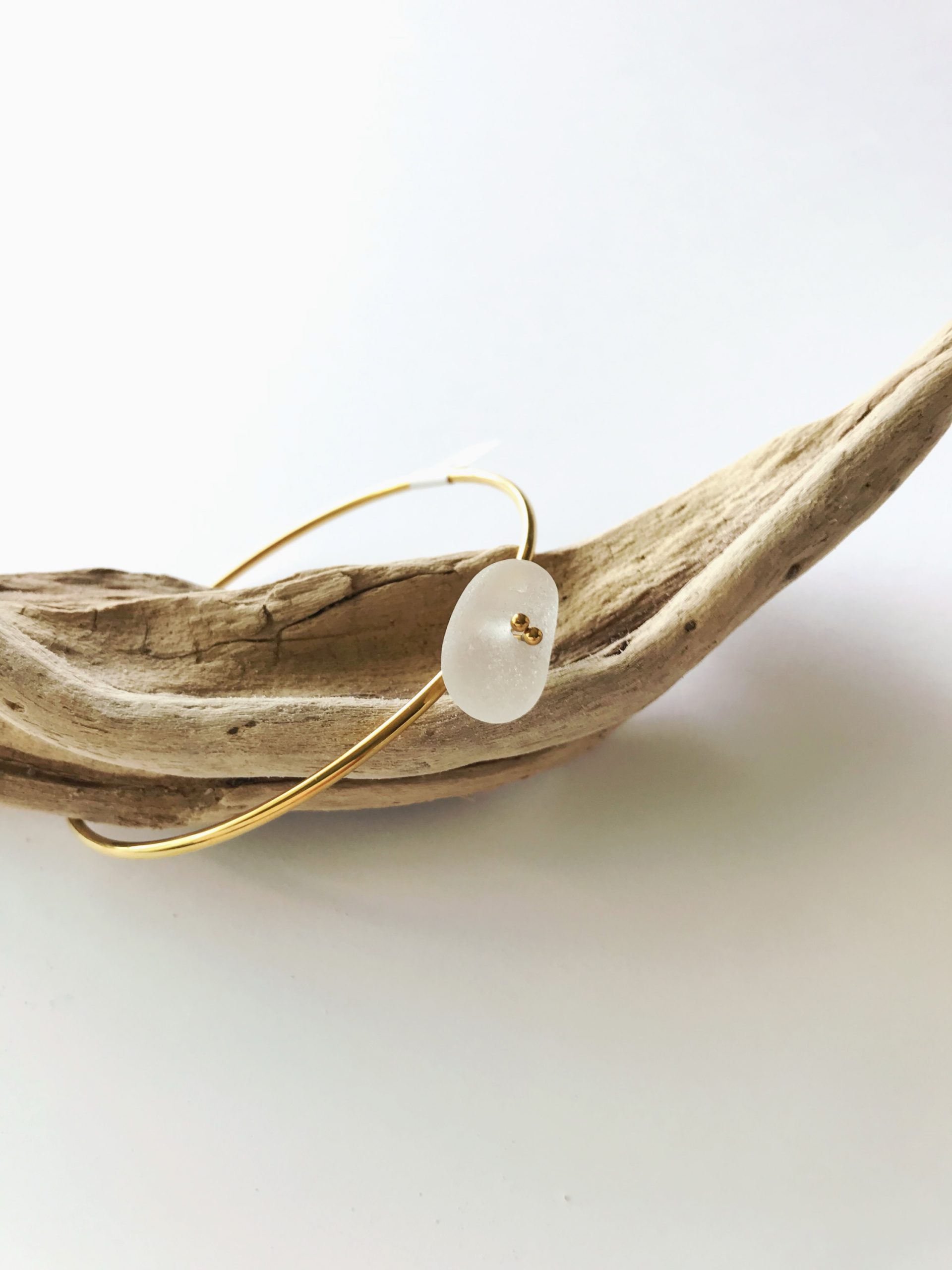 Bracelet JONC Blanc Taille M
