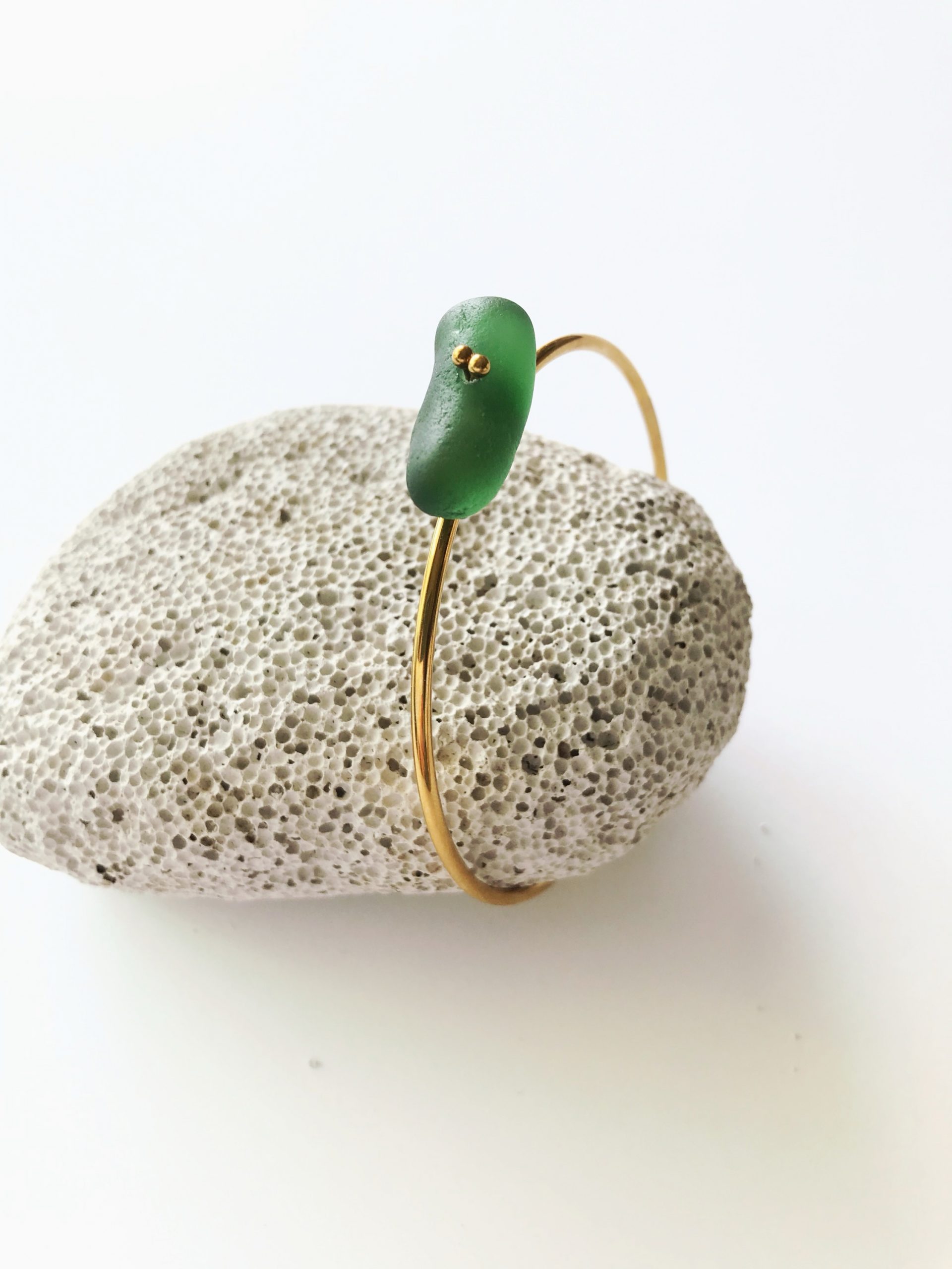 Bracelet JONC Vert Taille S