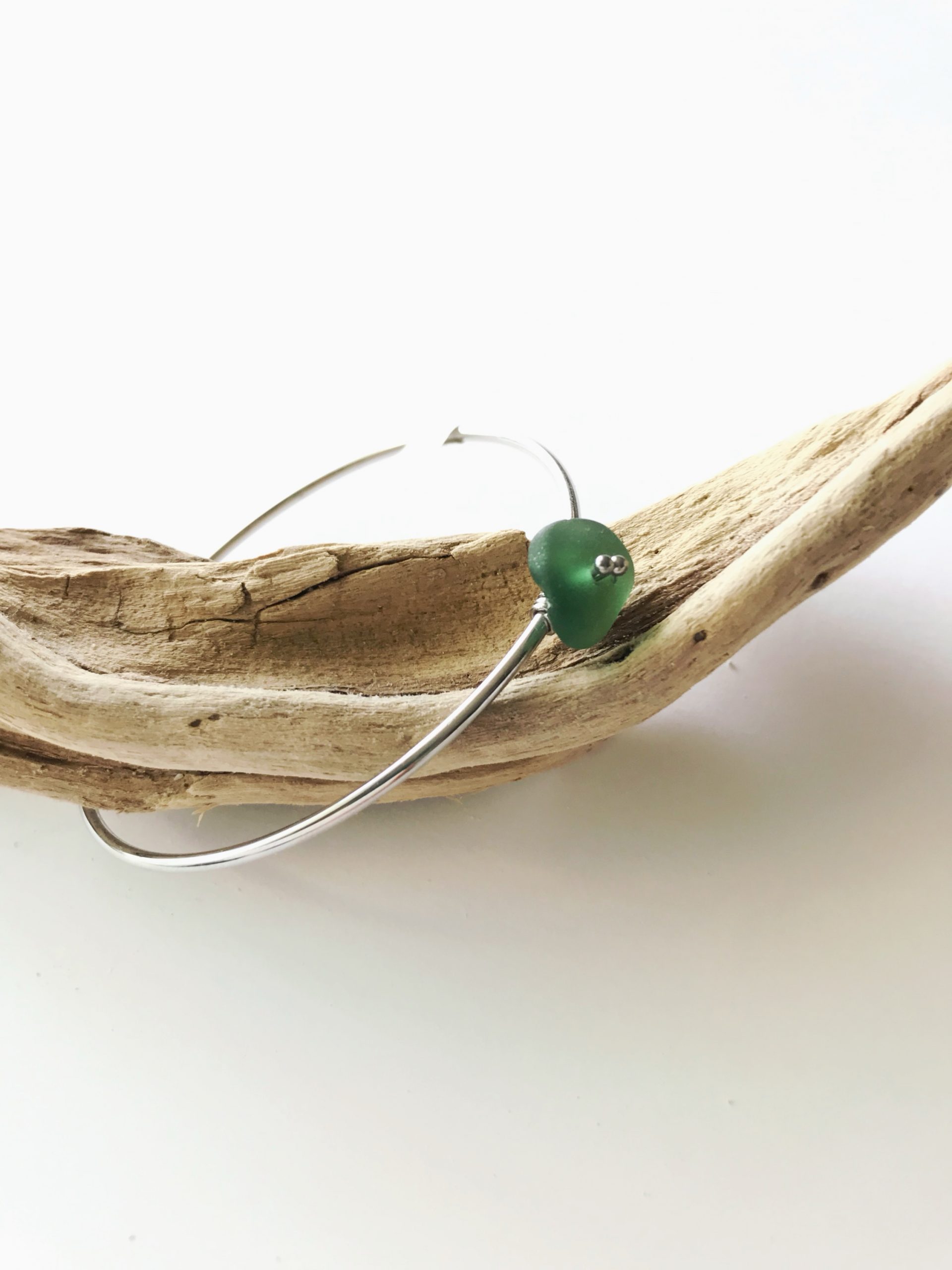 Bracelet JONC Vert Taille M – Image 3