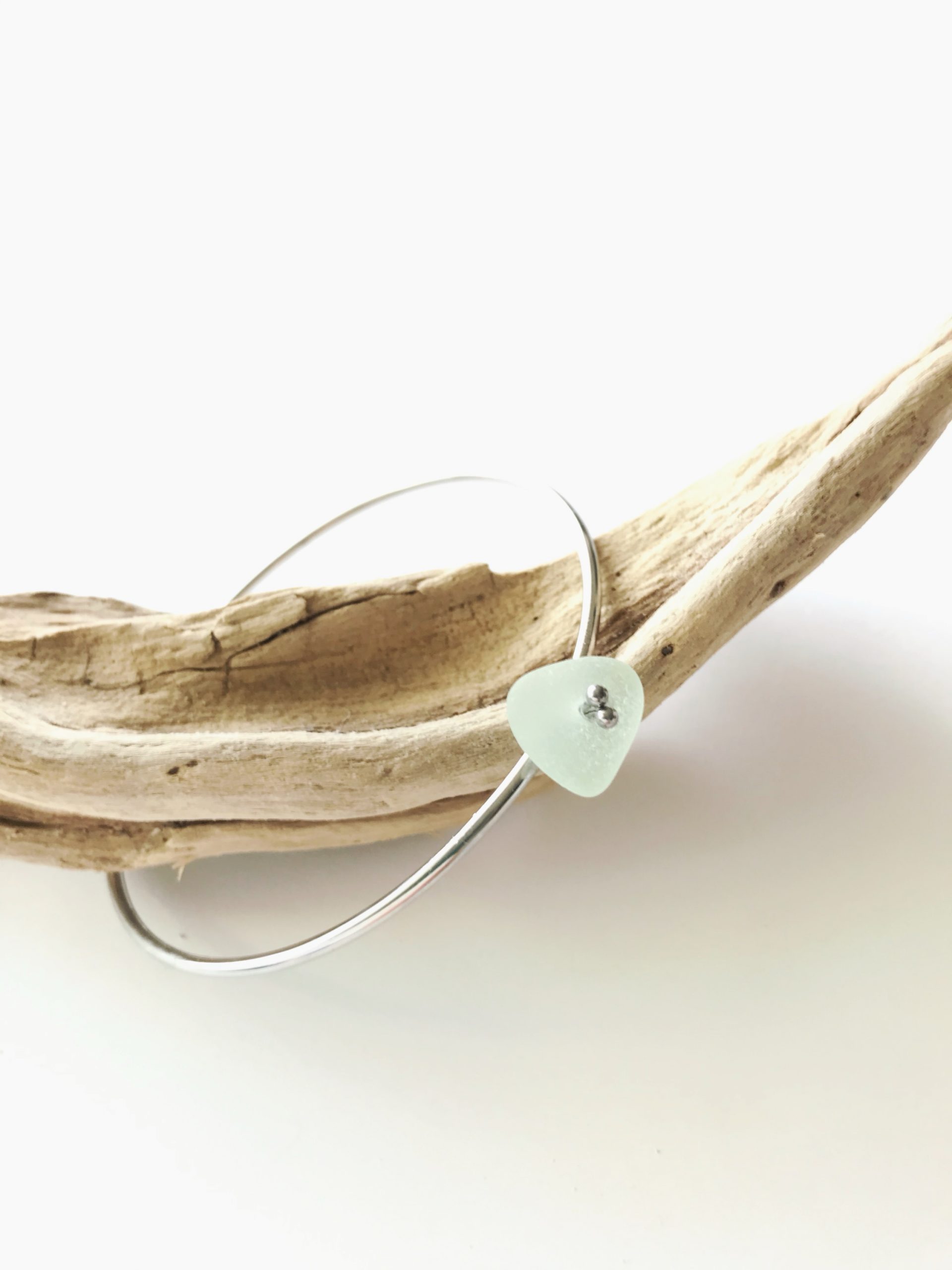 Bracelet JONC Blanc Taille M – Image 2